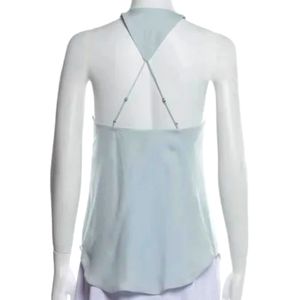 HAUTE HIPPIE SKY BLUE SLEEVELESS CAMI